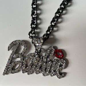 Barbie necklace costume Halloween party rhinestone fabulous
